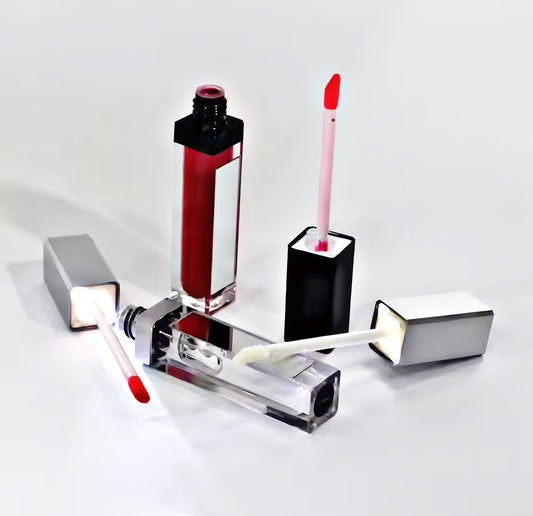 Lip Gloss with Led Light and Mirror Applicator Glossy